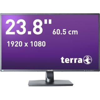 TERRA LED 2456W schwarz DP, HDMI GREENLINE PLUS