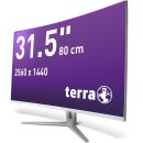 TERRA LCD/LED 3280W silver/white CURVED DP/HDMI