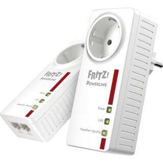 AVM Fritz!Powerline 1220E Set weiss