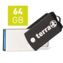 TERRA USThree A+C USB3.1  64GB black  Read/Write ~ 170/40 MB/s