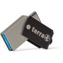 TERRA USThree A+C USB3.1  64GB black  Read/Write ~ 170/40 MB/s