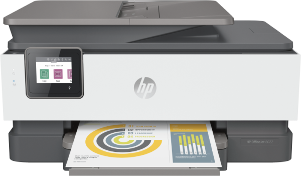 HP OfficeJet Pro 8022 All-in-One Grau
