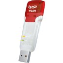 FRITZ!WLAN Stick AC 860 Transparent-Rot