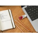 FRITZ!WLAN Stick AC 860 Transparent-Rot