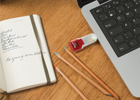 FRITZ!WLAN Stick AC 860 Transparent-Rot