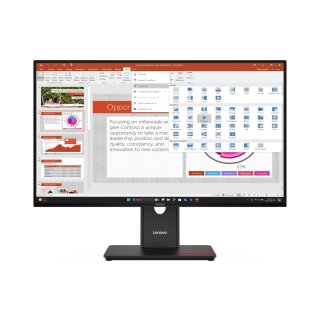 Lenovo ThinkVision T27-40 68,58cm 27Zoll IPS 16:9 1920x1080 300cd/m2 1500:1 HDMI DP VGA USB